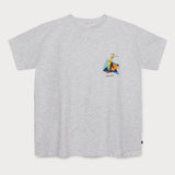 L&amp;L – Maus Windsurfer – T-Shirt Bande '89 gris