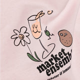 L&amp;L – Urban Culture Market Ensemble – T-shirt rose du groupe '89