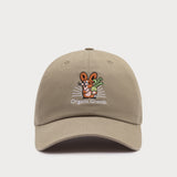 L&amp;L – Mole Friends Organic Growth – Casquette Polo '09 beige Taille : TAILLE UNIQUE