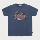 L&amp;L – Lucky Luke Daisy Town – T-shirt bleu marine du groupe '89