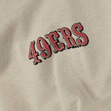 L&amp;L – NFL Classics 49ers – T-shirt marron avec logo du groupe '89