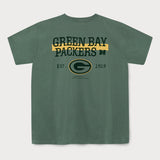 L&amp;L – NFL Classics Packers – T-shirt '89 Band vert