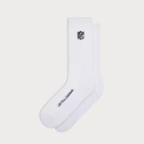L&amp;L – NFL Shield – Chaussettes de sport '90 blanches