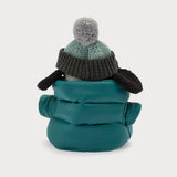 TPG – BON TON TOYS x Snoopy avec doudoune – Peluche blanche/turquoise