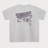 L&L – NFL Classics Ravens – ’89 Band T-Shirt gray