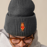 L&L – Maus Herz – '19 Nordic Beanie gray Size: One Size