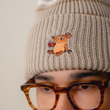 L&L – Maus Coffee – '19 Nordic Beanie beige Size: One Size