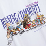 L&L – Astérix Running Community – '89 Band T-Shirt white