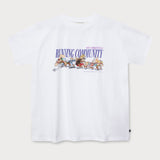 L&L – Astérix Running Community – '89 Band T-Shirt white