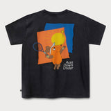 L&L – Maus Aces Down Under – T-Shirt de groupe noir '89