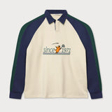 L&L – Maus Tennis – '63 Rugby Polo Longsleeve cream