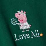 L&L – Peppa Pig Love All – '78 Ringer T-Shirt green