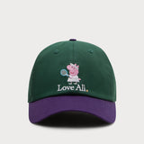 L&L – Peppa Pig Love All – '09 Polo Cap green/purple Size: One Size