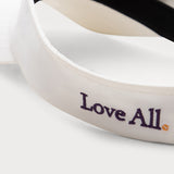 L&L – Peppa Pig Love All – Visière « 93 Sun Visor » blanche Taille unique