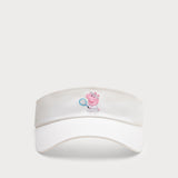 L&L – Peppa Pig Love All – Visière « 93 Sun Visor » blanche Taille unique
