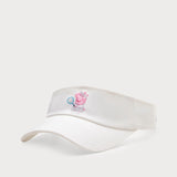 L&L – Peppa Pig Love All – Visière « 93 Sun Visor » blanche Taille unique