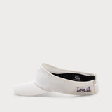 L&L – Peppa Pig Love All – Visière « 93 Sun Visor » blanche Taille unique