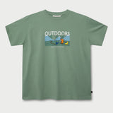 L&L – Maus Outdoors – '16 Park T-Shirt turquoise