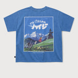 L&L – Heidi Girl of the Alps – '20 Cropped T-Shirt blue