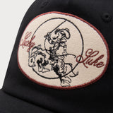 Casquette promotionnelle noire L&amp;L – Lucky Luke Lasso – '80 Taille unique
