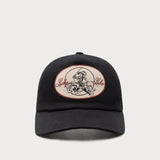 Casquette promotionnelle noire L&amp;L – Lucky Luke Lasso – '80 Taille unique