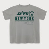 L&L – NFL Classics Jets – ’89 Band T-Shirt gray