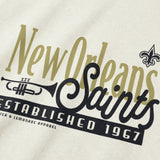 L&L – NFL Classics Saints – ’89 Band T-Shirt beige
