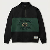 L&L – NFL Classics Packers – ’83 Half Zip black