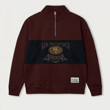 L&L – NFL Classics 49ers – ’83 Half Zip red