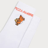 L&L – Maus Pizza Amore – ’90 Sport Socks white
