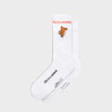 L&L – Maus Pizza Amore – ’90 Sport Socks white