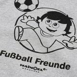 L&L – Mainzelmännchen Football Friends – '89 Band T-Shirt grey