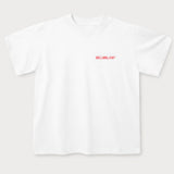 TPG – BELMILAN Wine Glass Up Stress Down – T-Shirt blanc