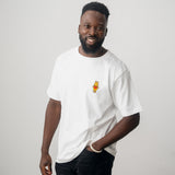 L&amp;L – Mouse Heart – T-shirt Campus '94 blanc
