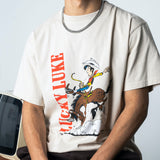 L&amp;L – Lucky Luke Rodeo – T-shirt beige du groupe '89