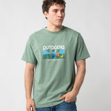 L&L – Maus Outdoors – '16 Park T-Shirt turquoise
