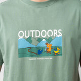 L&L – Maus Outdoors – '16 Park T-Shirt turquoise