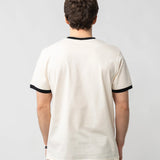 L&L – Lucky Luke Profile – '78 Ringer T-Shirt cream