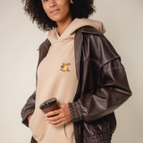L&L – Maus Coffee – '76 Boxer Hoodie brown