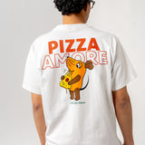 L&L – Maus Pizza Amore – '89 Band T-Shirt white
