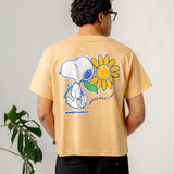 L&L – Snoopy Sunny Days – '20 Cropped T-Shirt beige