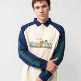 L&L – Maus Tennis – '63 Rugby Polo Longsleeve cream