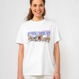 L&L – Astérix Running Community – '89 Band T-Shirt white